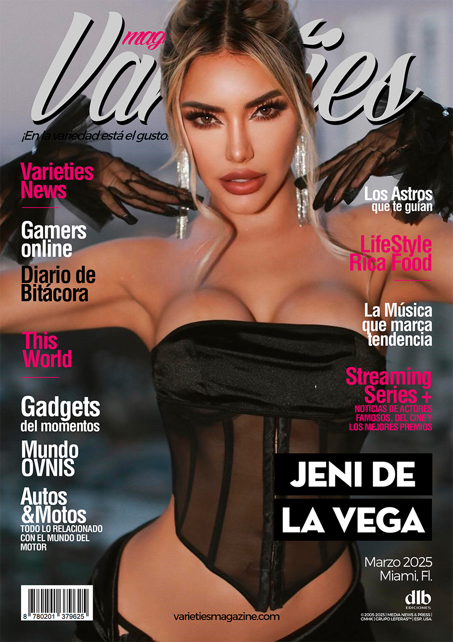 Jeni De La Vega cover Varieties Magazine