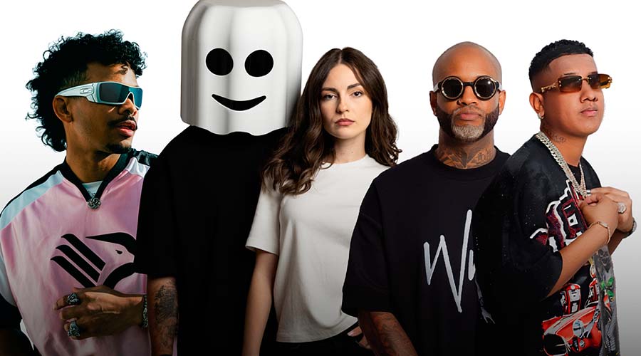 Fantomel, Kate Linn, Willy William, Ben Cristovao y Jombriel unen fuerzas en el éxito global “Elastico”