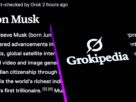 Cómo Elon Musk quiere reemplazar a Wikipedia con Grokipedia