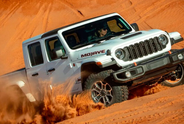 Jeep lleva un Gladiator Mojave especial al Rebelle Rally 2026
