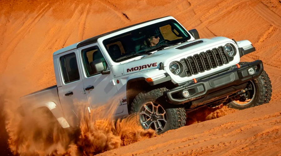 Jeep lleva un Gladiator Mojave especial al Rebelle Rally 2026